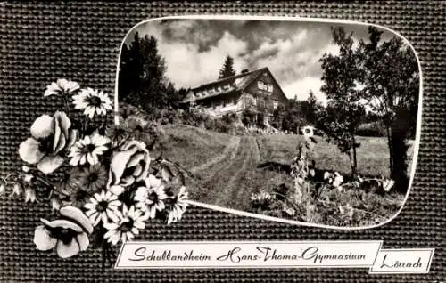 Ak Urberg Dachsberg Südschwarzwald, Schullandheim Hans-Thoma-Gymnasium Lörrach