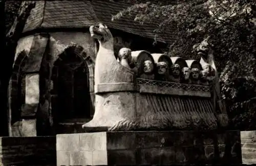 Ak Neumagen an der Mosel, Römisches Weinschiff