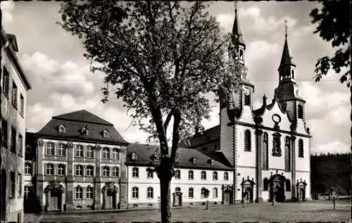 Ak Prüm in der Eifel, Salvator-Basilika und Abtei