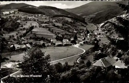 Ak Wies Kleines Wiesental im Schwarzwald, Panorama