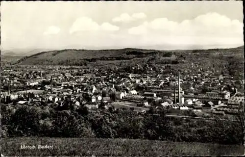 Ak Lörrach in Baden, Panorama