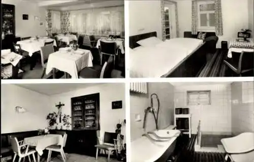 Ak Bad Wörishofen im Unterallgäu, Kurheim Stöckle, Innenansicht