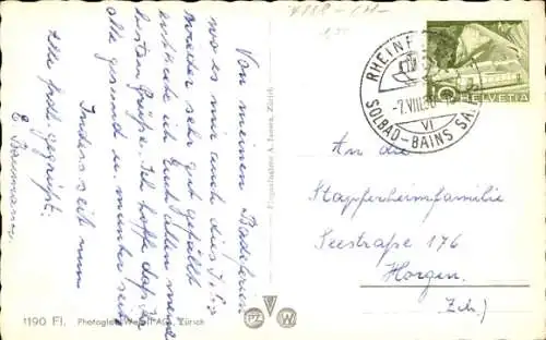 Ak Rheinfelden in Baden, Panorama