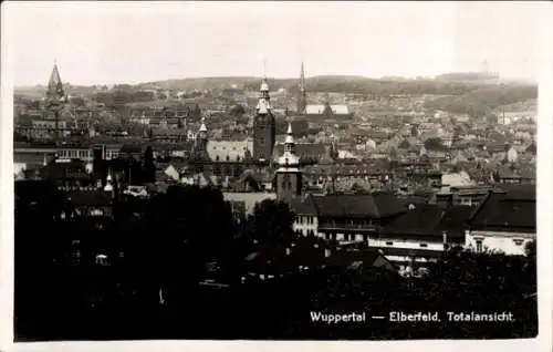 Ak Elberfeld Wuppertal, Panorama