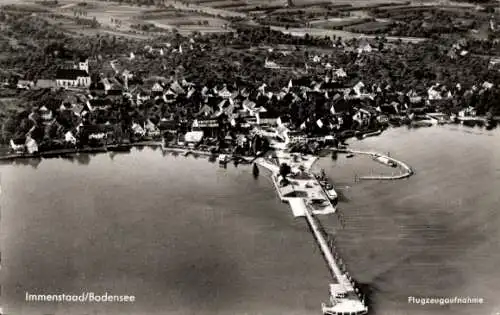 Ak Immenstaad am Bodensee, Panorama