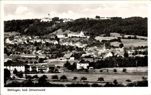 Ak Stühlingen im Schwarzwald Baden, Panorama, an der Schweizer Grenze