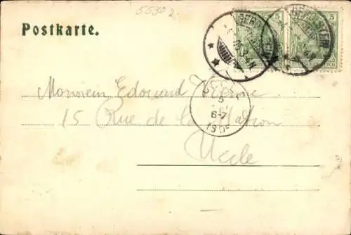 Ak Pelm in der Eifel, Ruine Kasselburg