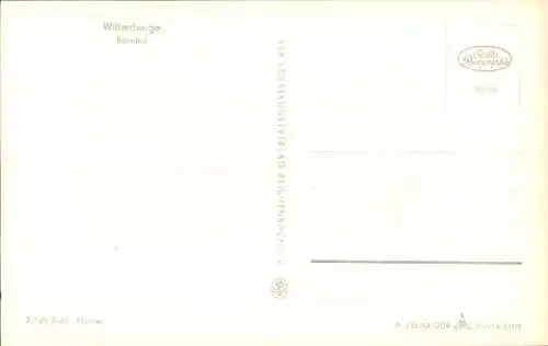 Ak Wittenberge an der Elbe Prignitz, Bahnhof