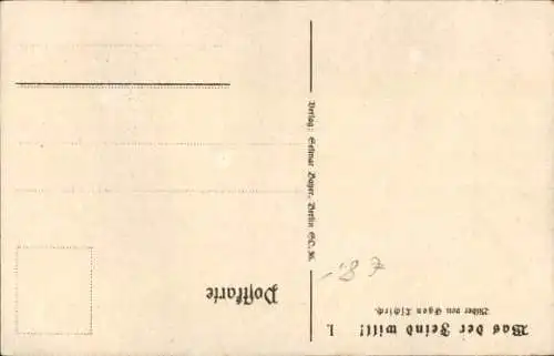 Künstler Ak So säh es aus in deutschen Landen, käm der Franzose an den Rhein