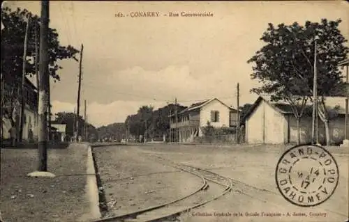 Ak Conakry Konakry Guinea, Rue Commerciale