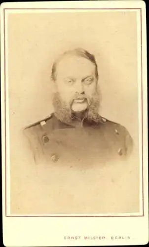 CDV 1874, Dr. Burchardt, Oberstabsarzt am Invalidenhaus zu Berlin