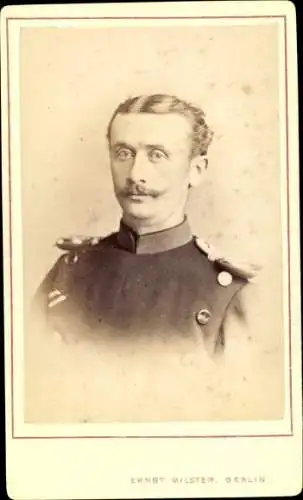 CDV 1874, Ziller, Second Lieutenant Königlich Sächsisches 7. Infanterie Regiment Prinz Georg 106