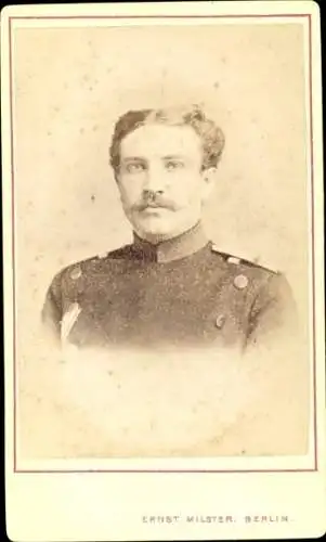 CDV 1874, Zimmer, Second Lieutenant 2. Großherzogliches Hessisches Infanterie Regiment 116