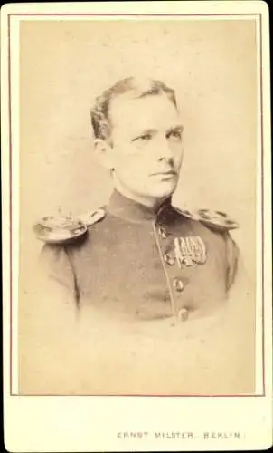 CDV 1874, Zindel, Second Lieutenant 3. Brandenburgisches Infanterie Regiment 20