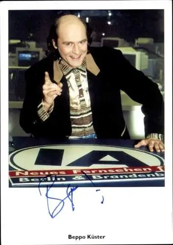 Ak Schauspieler Beppo Küster, Portrait, Autogramm