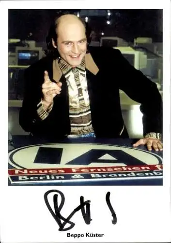 Ak Schauspieler Beppo Küster, Portrait, Autogramm