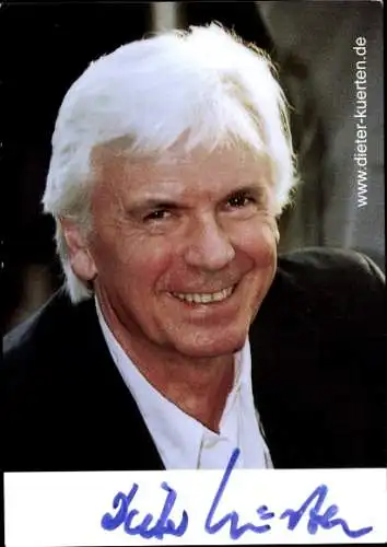 Ak Schauspieler Dieter Kürten, Portrait, Autogramm