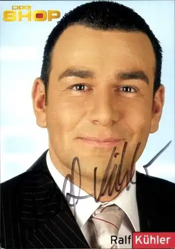 Ak Schauspieler Ralf Kühler, Portrait, Autogramm