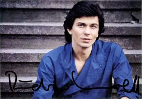 Ak Schauspieler Rüdiger Wolff, Portrait, Autogramm, Sänger