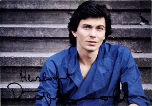 Ak Schauspieler Rüdiger Wolff, Portrait, Autogramm, Sänger