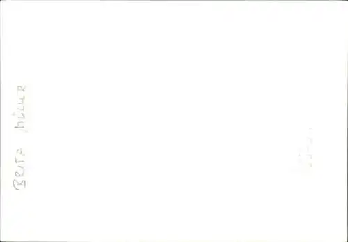 Ak Schauspielerin Brita Müller, Portrait, Autogramm