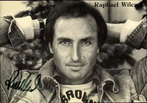 Ak Schauspieler Raphael Wilcz, Portrait, Autogramm