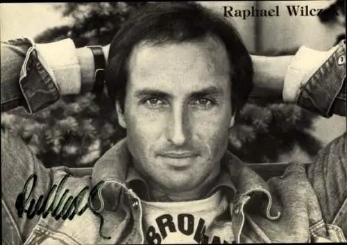 Ak Schauspieler Raphael Wilcz, Portrait, Autogramm