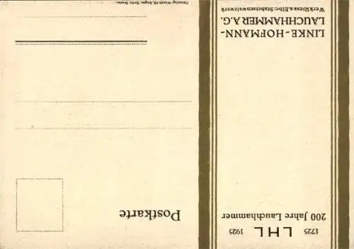 Ak Linke Hofmann Lauchhammer AG, Rohrzieherei, 200 Jahrfeier Lauchhammer