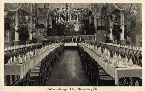 Ak Niederlungwitz Glauchau in Sachsen, Wechselburger Hof