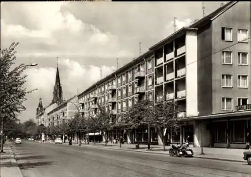 Ak Dresden Striesen, Borsbergstraße