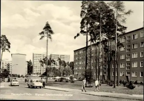 Ak Hermsdorf in Thüringen, Werner Seelenbinder Straße