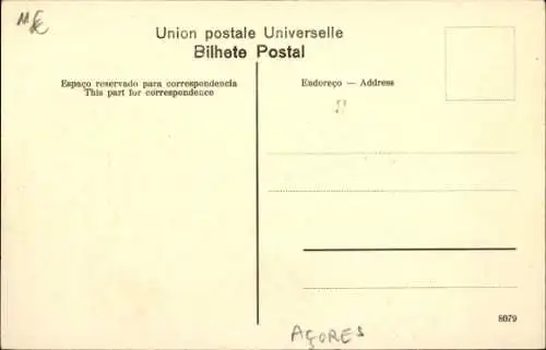 Ak Azoren Portugal, Zwei Frauen in Volkstrachten