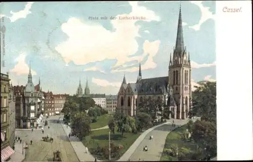 Ak Kassel in Hessen, Lutherkirche