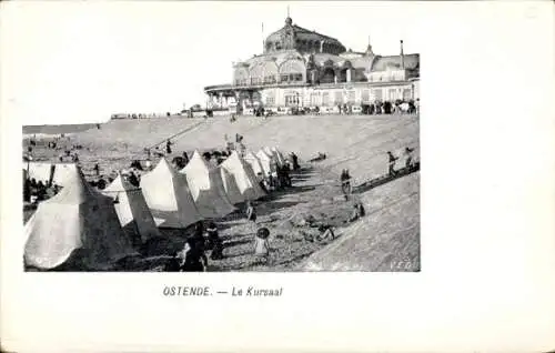 Ak Oostende Ostende Westflandern, Der Kursaal