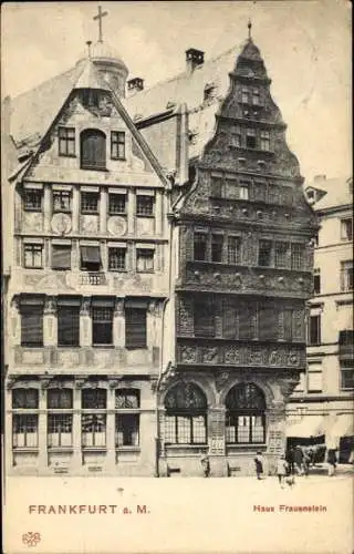 Ak Frankfurt am Main, Haus Frauenstein