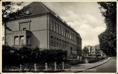 Ak Oldenburg in Holstein, Freiherr vom Stein-Schule, Kreis-Reformrealgymnasium