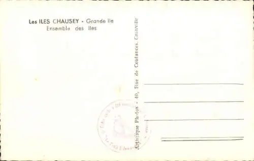 Ak Îles Chausey Manche, Grande Ile, Ensemble des Iles