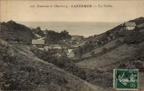 Ak Landemer Manche, Le Vallee