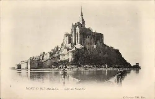 Ak Le Mont Saint Michel Manche, Cote du Nord-Est