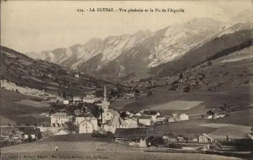 Ak La Clusaz Haute Savoie, Panorama, Pic de l'Aiguille