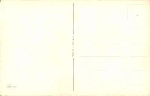 Künstler Ak Scheuermann, Willi, ? Heiratsantrag wurde abgewiesen