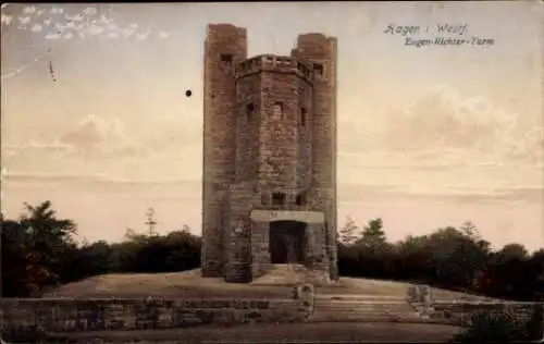 Ak Hagen in Westfalen, Eugen-Richter-Turm
