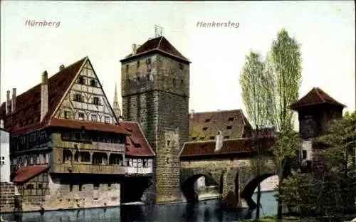 Ak Nürnberg in Mittelfranken, Henkersteg