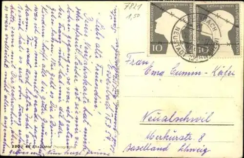 Ak Eisenbach im Schwarzwald, Gesamtansicht