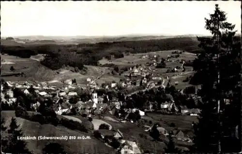 Ak Lenzkirch im Schwarzwald, Panorama