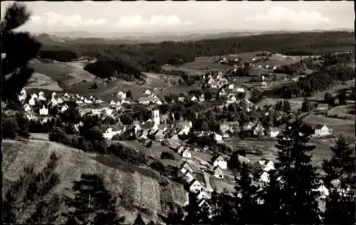 Ak Lenzkirch im Schwarzwald, Panorama