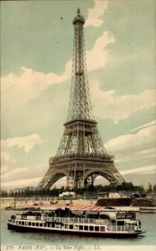 Ak Paris VII, Der Eiffelturm, Eiffelturm