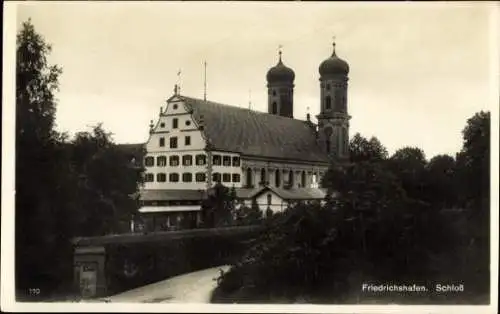 Ak Friedrichshafen am Bodensee, Schloss