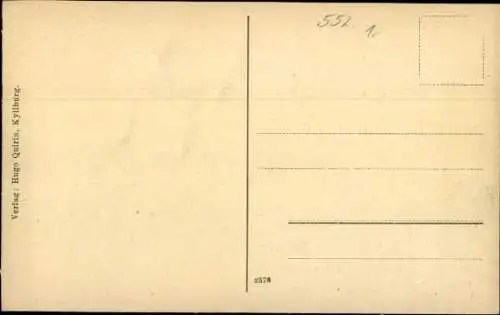 Ak Malberg Kyllburg, Ort, Gebäude am Wasser, Ufer