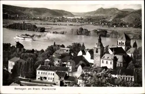 Ak Remagen am Rhein, Pfarrkirche